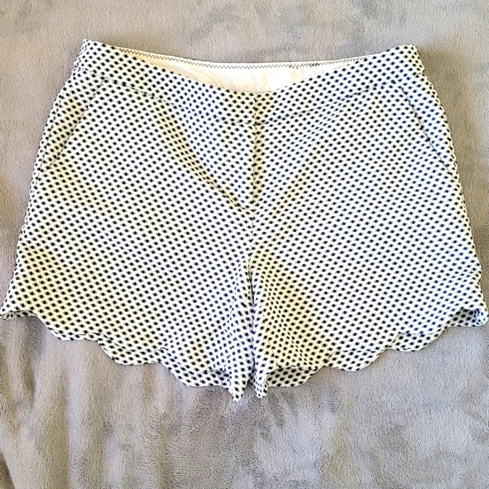 Cynthia Rowley Scalloped Shorts 8